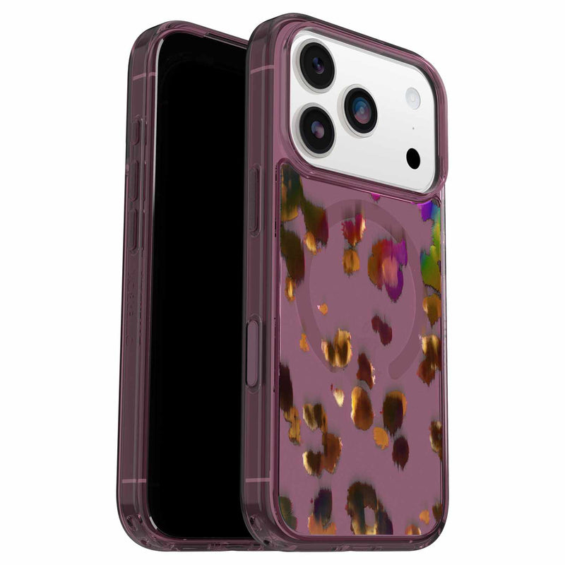 7798900 Symmetry Clear MagSafe Case w/Camera Control iPhone 17 Pro Leopard Shift (Pink)