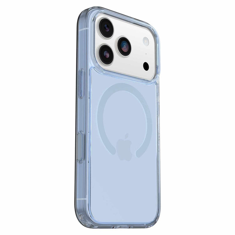 7798848 Symmetry Clear MagSafe Case w/Camera Control iPhone 17 Pro Silver Glade (Blue)
