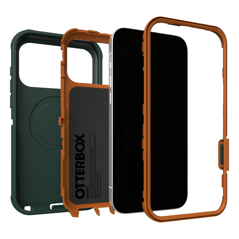7798436 Defender Pro MagSafe Case w/Camera Control iPhone 17 Pro Max Coopersmith (Green)
