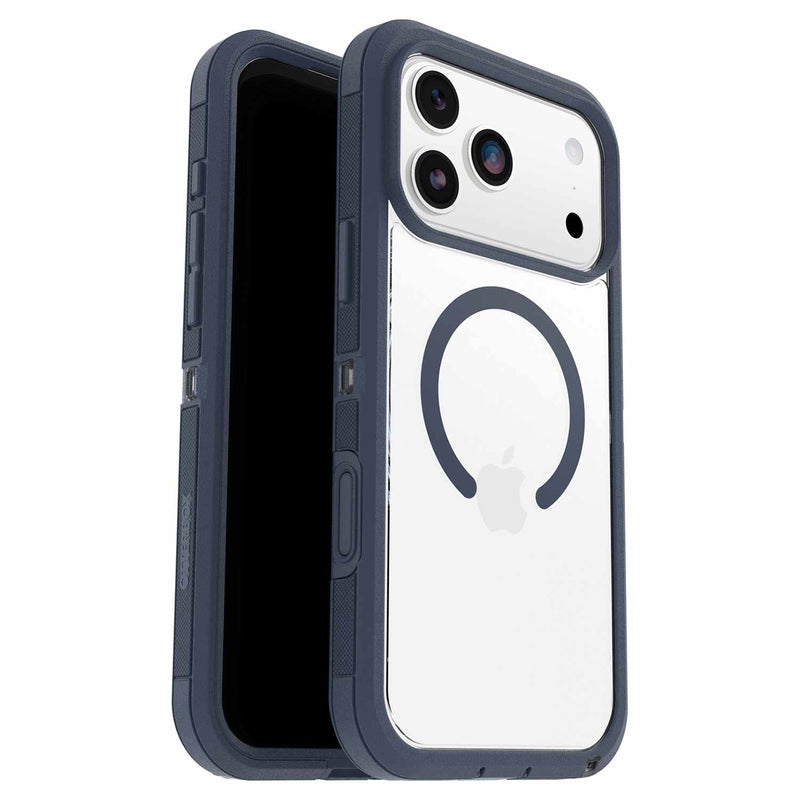 7798468 Defender Pro XT Clear MagSafe Case w/Camera Control iPhone 17 Pro Max Bootcut (Blue)