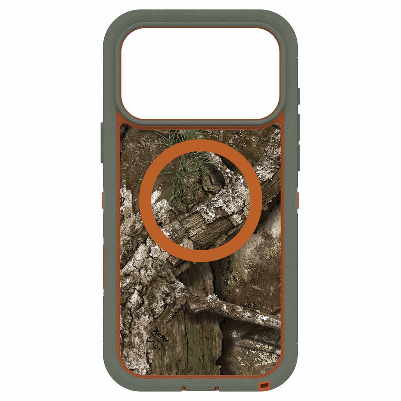 7798437 Defender Pro XT Clear MagSafe Case w/Camera Control iPhone 17 Pro Max Realtree Apx (Green)