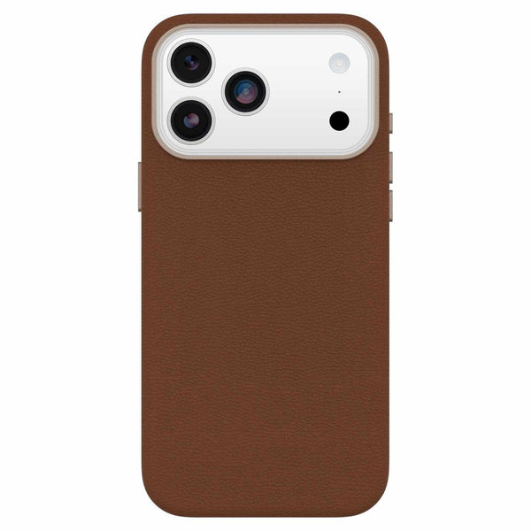 7799064 Symmetry Cactus Leather MagSafe Case w/Camera Control iPhone 17 Pro Max Dessert Saddle (Brown)