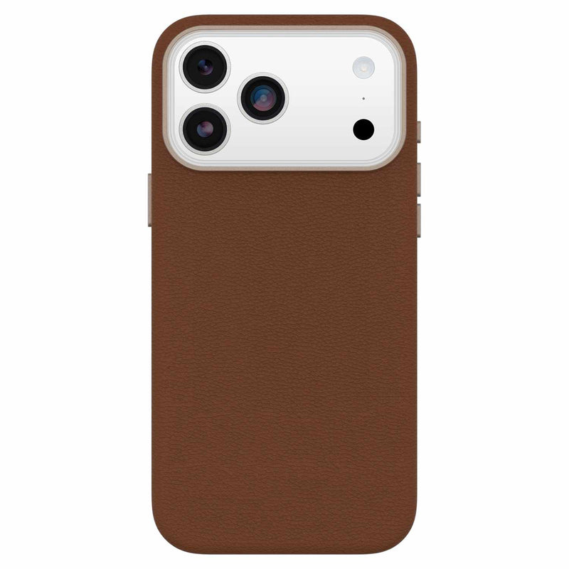 7799064 Symmetry Cactus Leather MagSafe Case w/Camera Control iPhone 17 Pro Max Dessert Saddle (Brown)