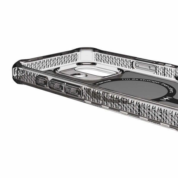 ITSKINS Hybrid_R Vapor MagSafe Case Smoke for iPhone 17