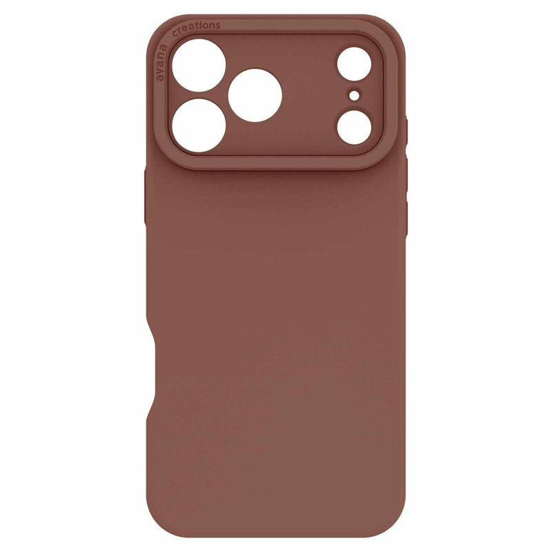AP7XAVSIKMOCC Velvet MagSafe Case iPhone 17 Pro Mocha