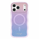 Kate Spade Wavy MagSafe Case Opal Glitter for iPhone 17 Pro Max