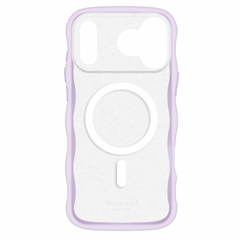 KS057256 Wavy MagSafe Case iPhone 17 Pro Max Opal Glitter