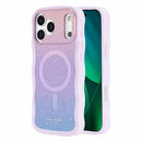 Kate Spade Wavy MagSafe Case Opal Glitter for iPhone 17 Pro Max
