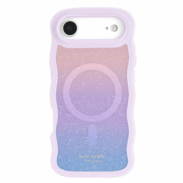 KS057494 Wavy MagSafe Case iPhone Air Opal Glitter