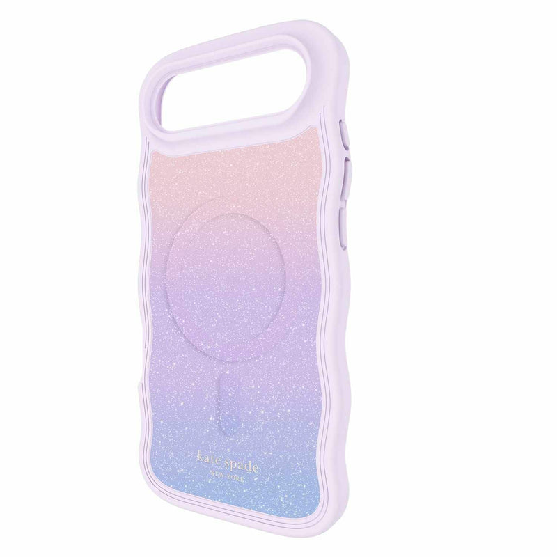 KS057494 Wavy MagSafe Case iPhone Air Opal Glitter