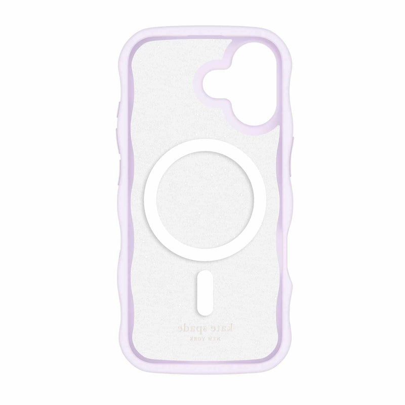 KS057412 Wavy MagSafe Case iPhone 17 Opal Glitter