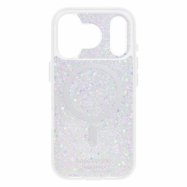 KS057314 Protective MagSafe Case iPhone 17 Pro Chunky Glitter Iridescent