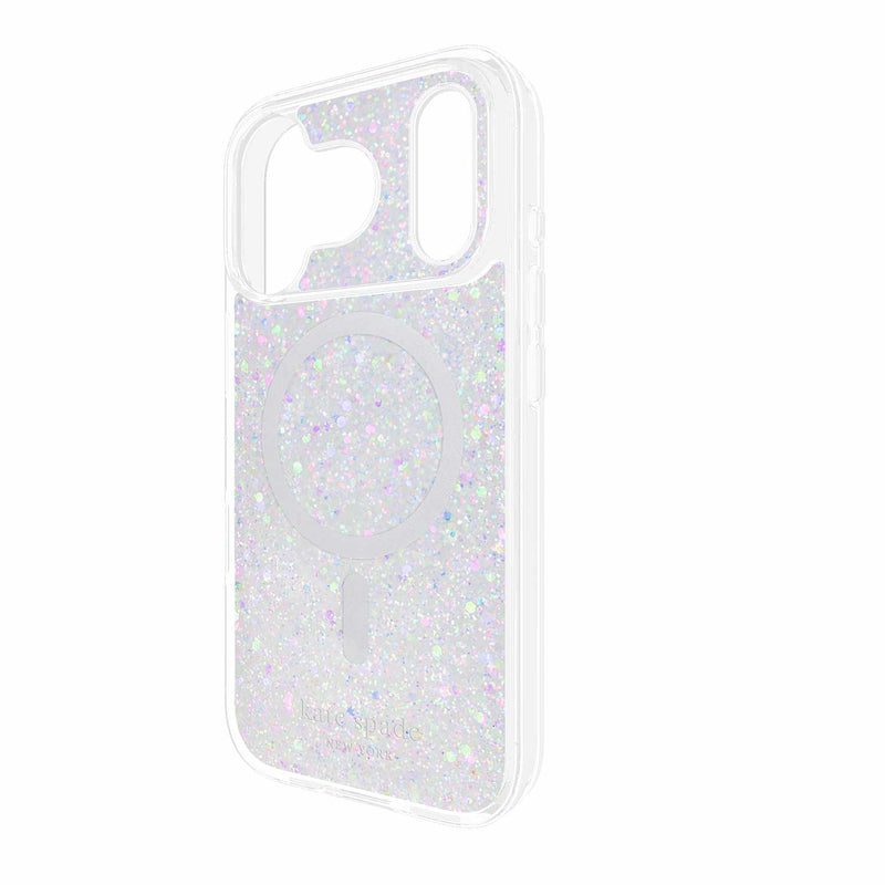 KS057314 Protective MagSafe Case iPhone 17 Pro Chunky Glitter Iridescent