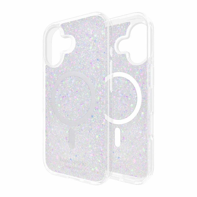 KS057396 Protective MagSafe Case iPhone 17 Chunky Glitter Iridescent