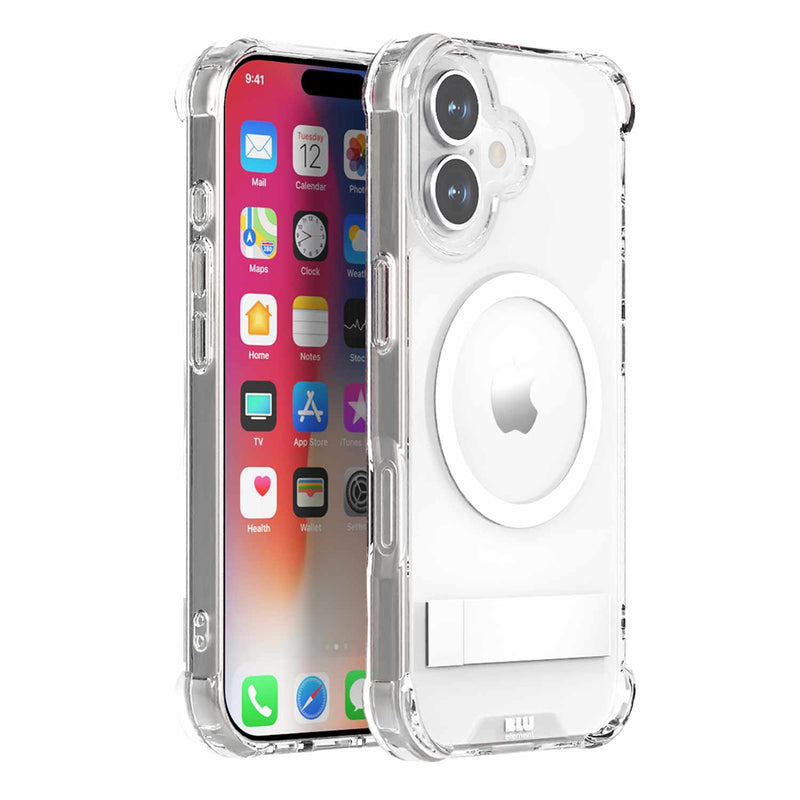 Blu Element DropZone Rugged MagSafe w/kickstand Case Clear for iPhone 17