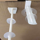 Bulk Packaging Peg Hook Stopper Model C Frosted Clear