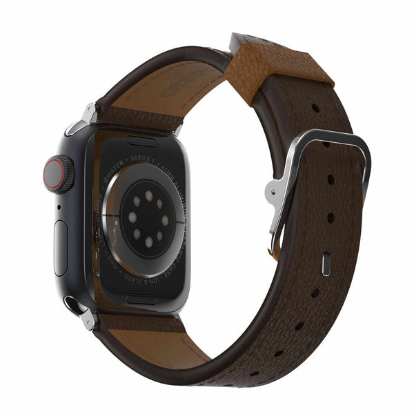 7795606 Symmetry Cactus Leather Watch Band Apple Watch 41/40/38mm Rich Adobe