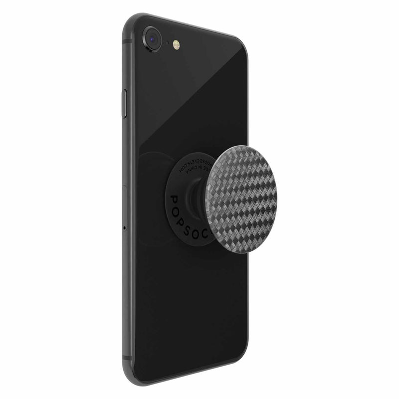 800549 PopGrip Carbonite Weave Black