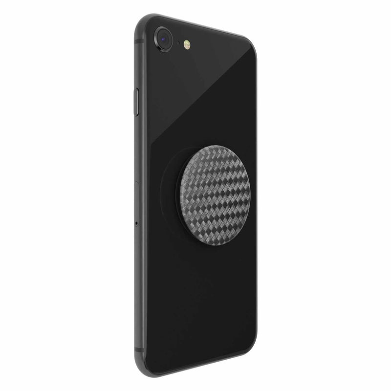 800549 PopGrip Carbonite Weave Black