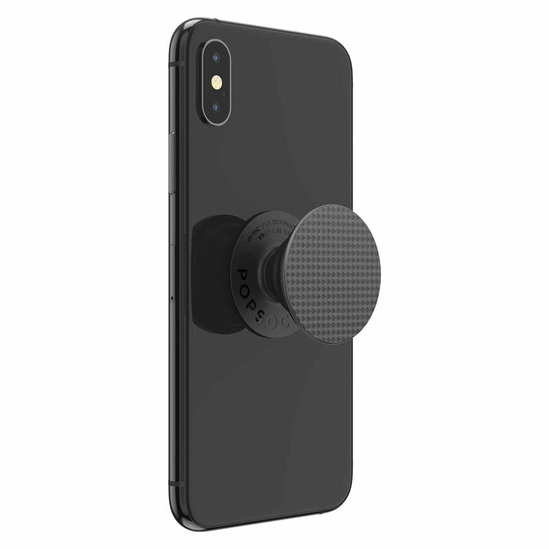 802457 PopGrip Knurled Texture Black