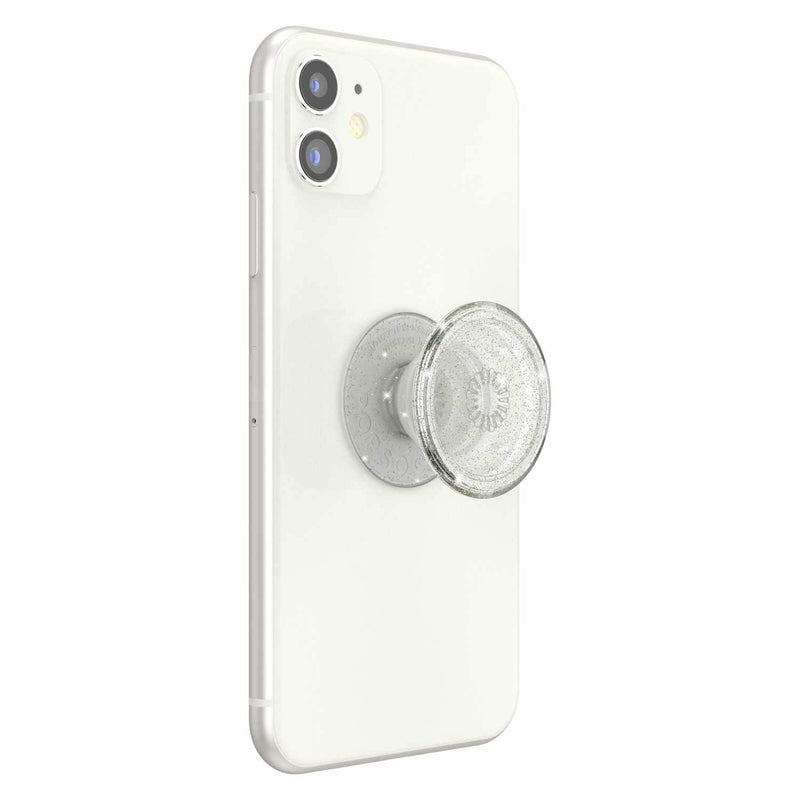 805149 PopGrip Clear Glitter Silver
