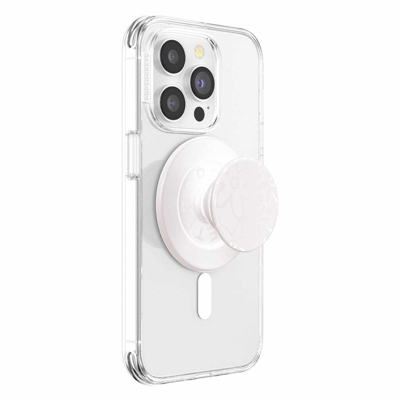 807028 PopGrip For MagSafe Round with Adapter Ring Horchata