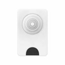 PopSockets PopWallet+For MagSafe Round with Adapter Ring White/Clear