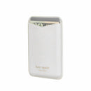 KS053070 Magnetic Wallet Compatible with MagSafe White Glitter