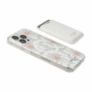 KS053070 Magnetic Wallet Compatible with MagSafe White Glitter
