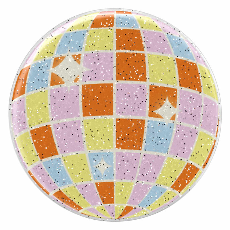 808940 PopGrip Glitter Retro Disco