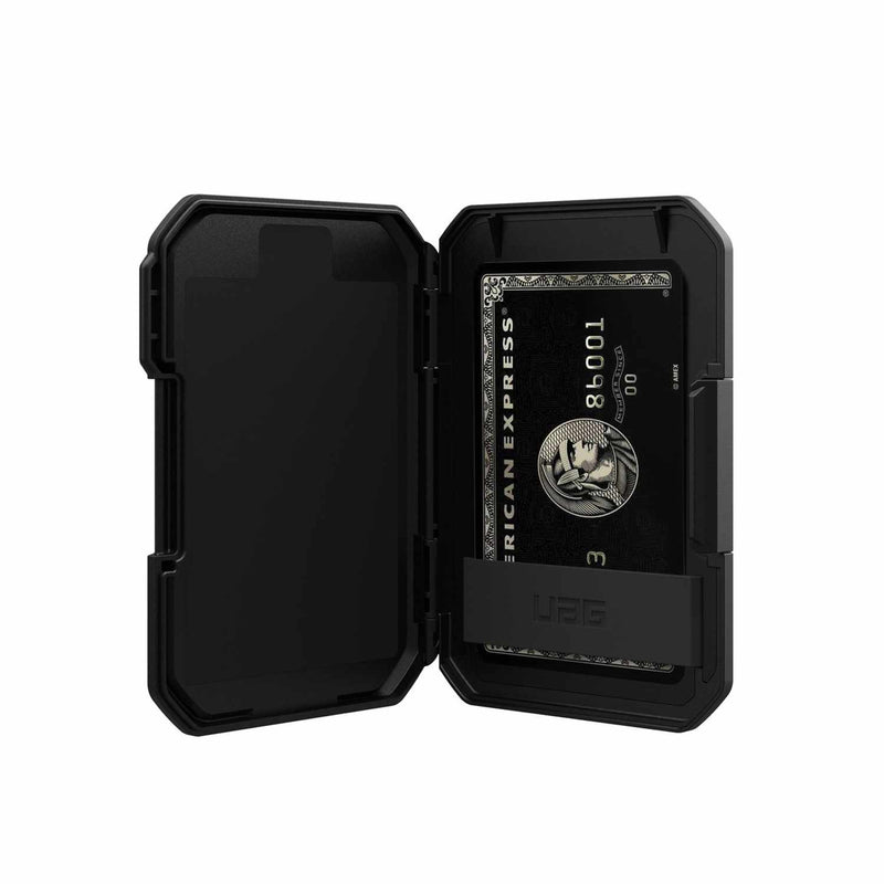 964442114040 Magnetic Wallet with Kickstand for MagSafe Black/Titanium