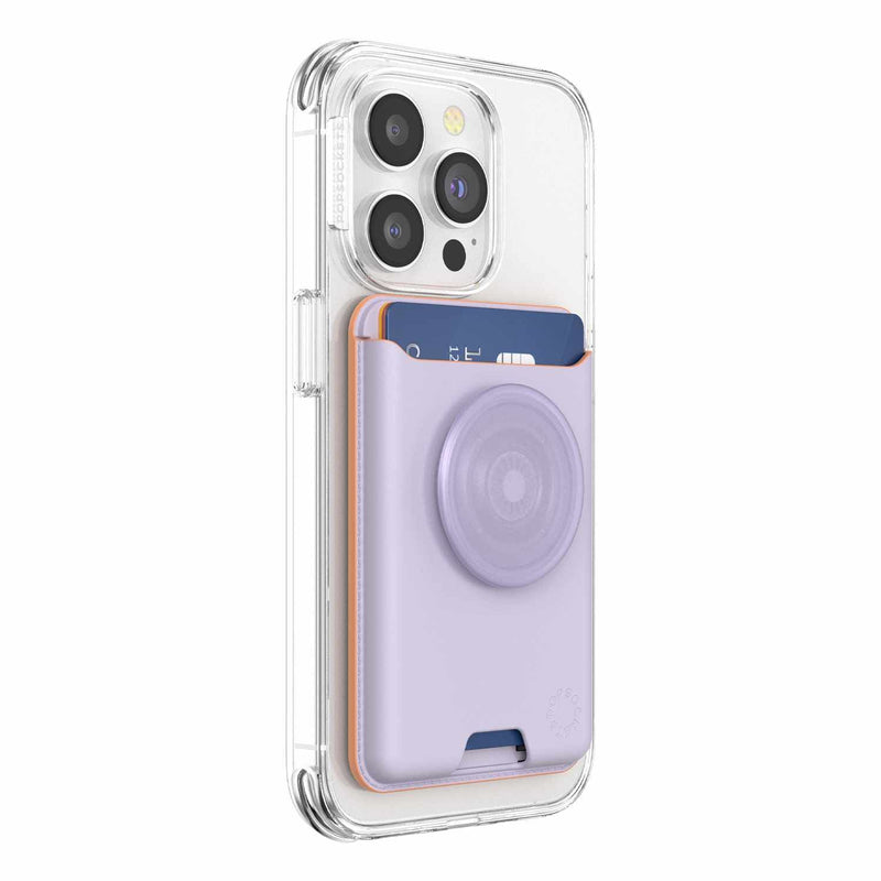 808994 Softgoods PopWallet+ for MagSafe with Adapter Pale Lavender