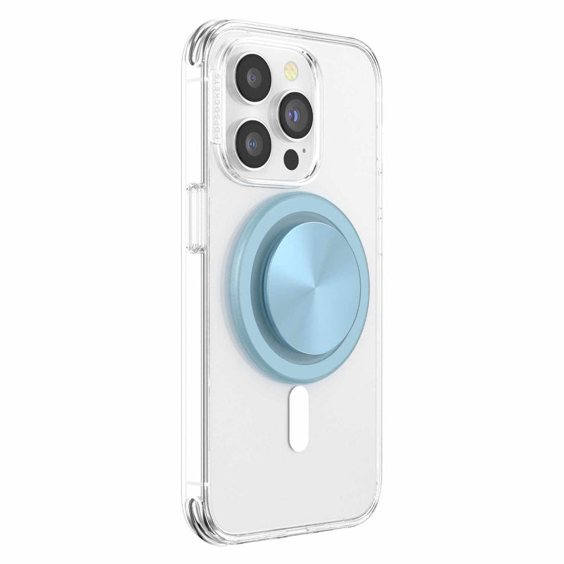 807188 PopGrip for MagSafe Round with Adapter Ring Blue Sigh