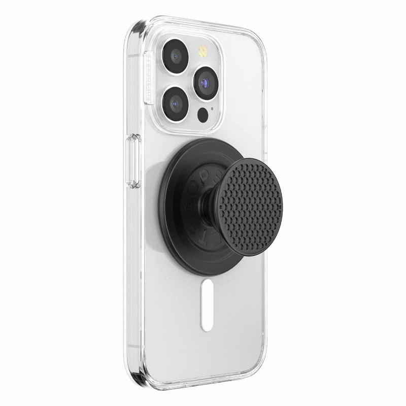 807480 PopGrip for MagSafe Round with Adapter Ring Aluminium Speakerbox