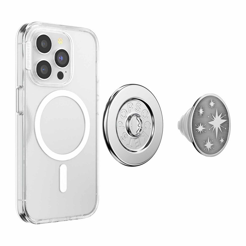 807527 PopGrip for MagSafe Round with Adapter Ring Enamel Astro