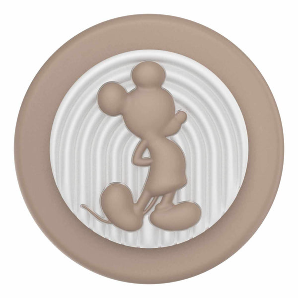 114607 PopGrip for MagSafe Round with Adapter Ring Latte Mickey