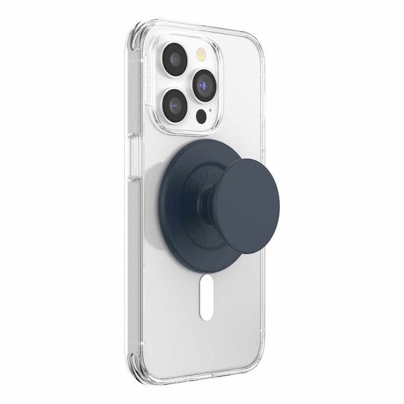PopSockets PopGrip for MagSafe Round with Adapter Soft Touch Navy