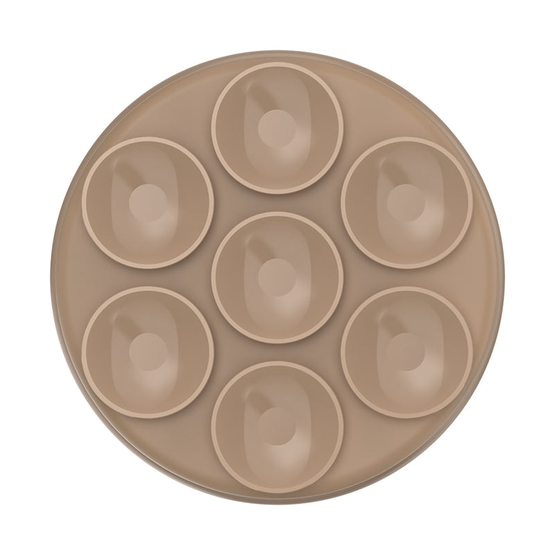 PopSockets PopGrip Suck-Up for MagSafe Round with Adapter Latte