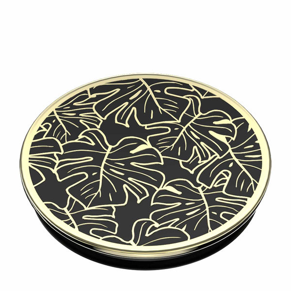 809037 PopGrip Monstera Black