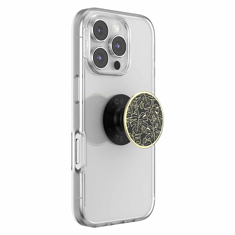 809037 PopGrip Monstera Black