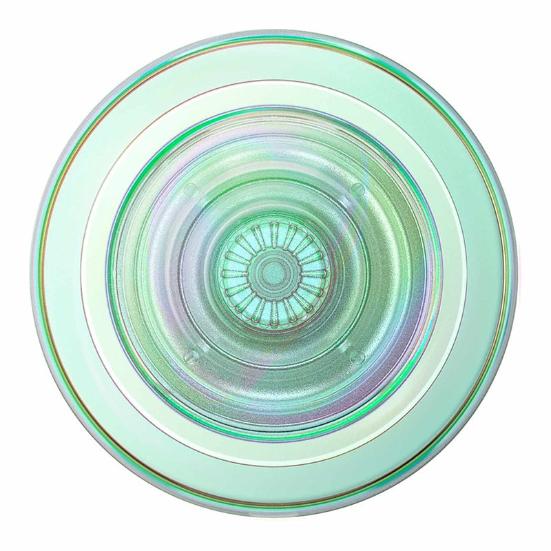 809054 PopGrip for MagSafe Round with Adapter Iridescent Turq