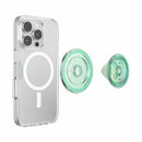 PopSockets PopGrip for MagSafe Round with Adapter Iridescent Turq