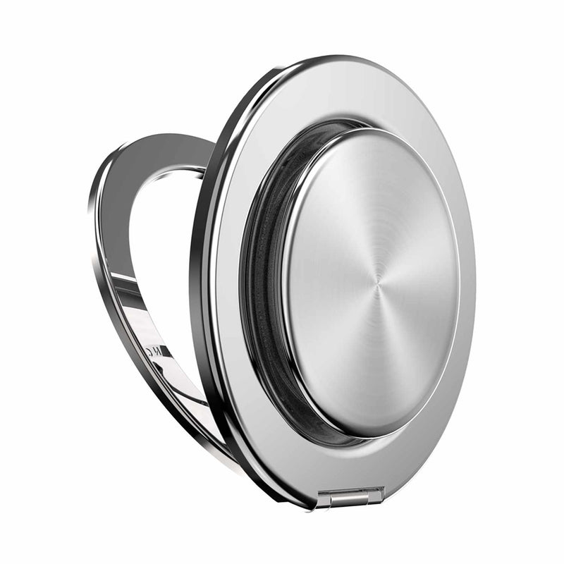 807695 PopGrip Kick Out for MagSafe Round with Adapter Radial Silver