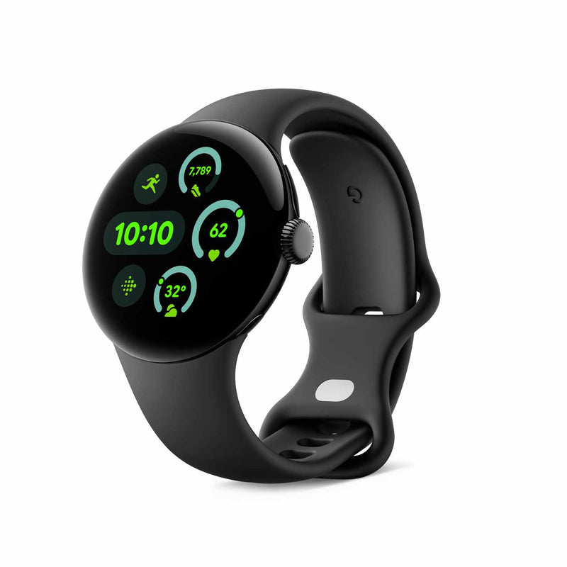 GA05785US Pixel Watch 3 Wi-Fi 45 mm Matte Black/Obsidian