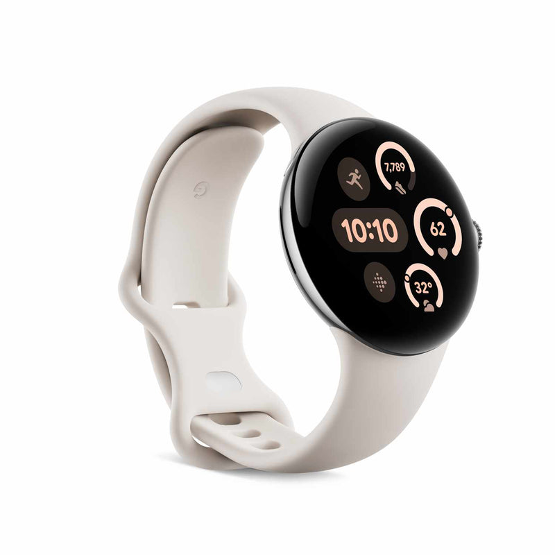 GA05736US Pixel Watch 3 Wi-Fi 45 mm Polished Silver/Porcelain