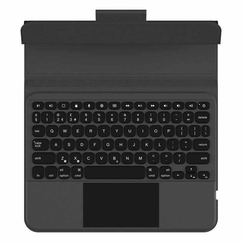 124000114031 Rugged Bluetooth Keyboard with Trackpad English iPad 10.2 2021/10.2 2020/10.2 2019 Black/Ash