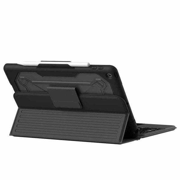 UAG Rugged Bluetooth Keyboard with Trackpad English Black/Ash for iPad 10.2 2021 9th Gen/10.2 2020 8th Gen/iPad 10.2 2019