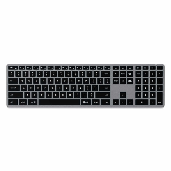 STBTSX3M Slim X3 Backlit Bluetooth Keyboard Space Gray