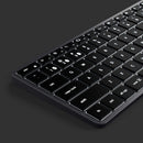 Satechi Slim X1 Backlit Bluetooth Keyboard Space Gray