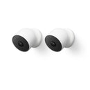 GA01894CA Nest Cam Indoor/Outdoor (Battery) 2-pack White
